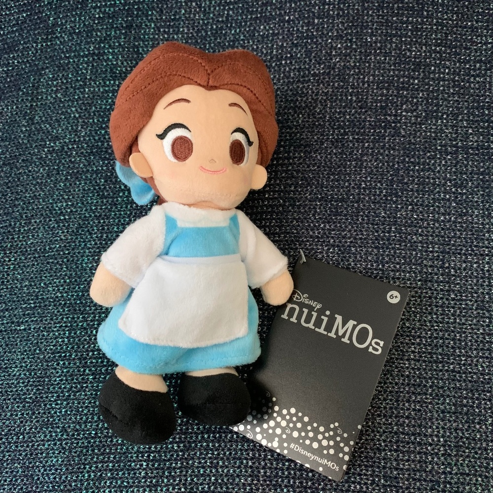 Disney Beauty and the Beast Belle nuiMOs Plush – Blue Dress NWT